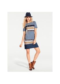 Heine , Damen , Jerseykleid »Jersey-Kleid« , bunt , Normalgrößen , 38 -Normalgrößen , 38 , Trendstarker Print