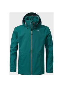 Sch&ouml;ffel Sch&ouml;ffel, Herren, Outdoorjacke &raquo;2.5L Jacket Aiplspitz M&laquo; mit Kapuze, 6895 - gr&uuml;n, 56, 6895 - gr&uuml;n, Hohe Multi-Funktionalit&auml;t durch 2,5-Lagen VENTURI 