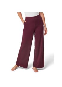 feel good , Damen , Dehnbund-Hose , bordeaux , Normalgrößen , 44/46 -Normalgrößen , 44/46 , Interlock