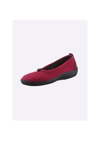 CLASSIC, Damen, Ballerina, rot, 38, rot, Weite G