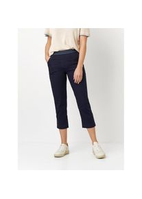 Toni, Damen, 3/4-Hose &raquo;Sue&laquo; mit gestreiftem Bund, Navy, N-Gr, 42 -N-Gr, Navy, Jogpant in 3/4-L&auml;nge von Toni