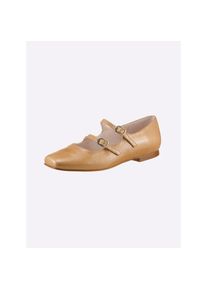 Heine, Damen, Ballerina, sand, 40, sand, Made in Spain