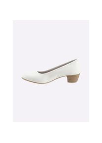 Jana, Damen, Pumps, wei&szlig;, 39, wei&szlig;, Weite H