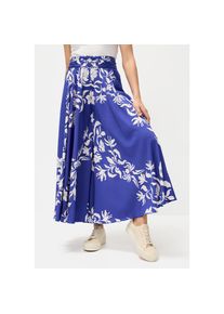 Lascana , Hosenrock, mit Alloverprint , creme-royal bedruckt , 38 , 38 , Extraweites Bein im Stil eines Rockes
