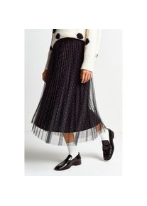 RICHROYAL , Tüllrock, im Lagen-Look , midnight blue , XS , XS , Rock von Rich & Royal