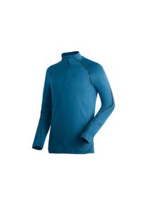 Maier Sports , Funktionsshirt »Roger«, funktionaler Herren Midlayer für Outdoor Touren und Ausflüge , mostly mid blue , 52 , 52 , Funktionaler...