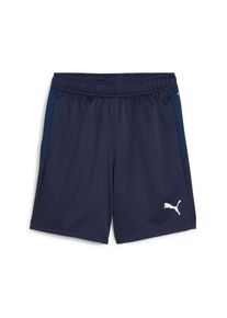 Puma , Trainingsshorts »TEAMGOAL TRAINING SHORT JR« , Puma Navy-Puma White-Persian Blue , N-Gr , 128 -N-Gr , 128 , Regular Fit