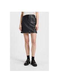 HUGO Blue , Minirock »Rihale«, in Lederoptik, Slim Fit , Black 001 , 46 , 46 , Kurzer Rock von HUGO Blue Womenswear