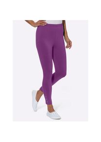 Classic Basics , Damen , Leggings , fuchsia , Normalgrößen , 48 -Normalgrößen , 48 , Baumwolle, Elasthan