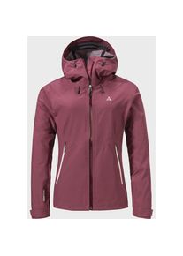 Schöffel Schöffel , Damen , Outdoorjacke »Hiking Jacket Style Cascata WMS« mit Kapuze , 3825 - pink , 46 , 46 , Wasserdicht & sehr atmungsaktiv dank 3-Lagen...