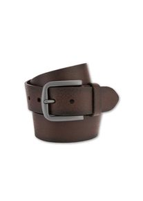 Bernd G&ouml;tz BERND G&Ouml;TZ, Herren, Lederg&uuml;rtel mit dunkler Schlie&szlig;e, dunkelbraun, dunkelbraun, Herrenlederg&uuml;rtel von Bernd G&ouml;tz