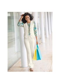 Inspirationen , Damen , Jeansweste , ecru , 40 , 40 , mit hohem Baumwoll-Anteil