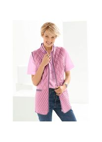 Classic Basics , Damen , Steppweste , rosé , 42 , 42 , Steppweste mit Wiener Nähte