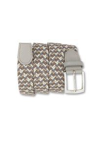 Bernd G&ouml;tz BERND G&Ouml;TZ, Damen, Lederg&uuml;rtel mit Flechtoptik, grau-braun, grau-braun, Dameng&uuml;rtel von Bernd G&ouml;tz