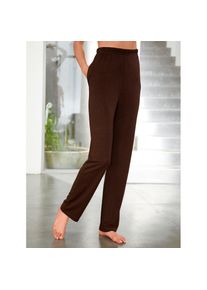 feel good , Damen , Schlupfhose , schoko , Normalgrößen , 56/58 -Normalgrößen , 56/58 , Jersey-Hose in Interlock-Qualität