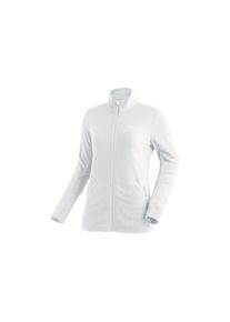 Maier Sports , Fleecejacke »Denise Jacket W« Damen Midlayer, atmungsaktiv schnelltrocknend, Full-Zip, Regular fit , weiß , 42 , 42 , Midlayer-Jacke...