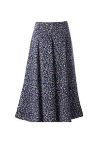 Inspirationen , Damen , Maxirock , marine-bedruckt , 20 , 20 , Chiffon-Qualität