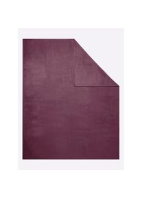 Ibena , Wohndecke , feige , 58% Baumwolle, 35% Polyacryl, 7% Polyester , B/L: 100 cm x 150 cm