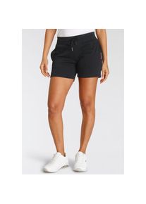 Kangaroos , Sweatshorts, zum Krempeln mit Riegel und Knopf , schwarz , N-Gr , 38 -N-Gr , 38 , Verwandelbare Shorts von Kangaroos