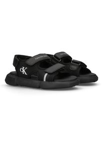 Calvin Klein Jeans , Sandale, Trekkingschuh, Outdoorsandale, Klettschuh mit Klettverschluss , schwarz , 34 , 34 , Trekkingsandale von CALVIN KLEIN...