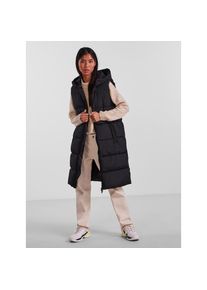 Pieces , Steppweste »PCBEE NEW LONG PUFFER VEST NOOS BC« , Black , XL (42) , XL (42) , Pufferweste von Pieces