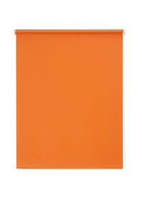 SUNLINES , Seitenzugrollo »Uni« Lichtschutz mit Bohren 1 Stück , Mango , Obermaterial: 100% Polyester , 180 cm