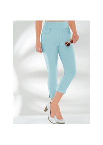 Casual Looks , Damen , Stretch-Hose , aqua , Normalgrößen , 44 -Normalgrößen , 44 , Hose in elastischer Bengalin-Qualität