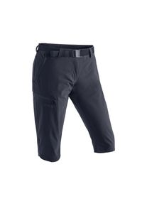 Maier Sports, Damen, Caprihose &raquo;Inara slim 3/4&laquo; Damen Wanderhose, atmungsaktive Outdoorhose, 3/4 Hose mit 3 Taschen, dunkelblau, Normalgr&ouml;&szlig;en, 40 -