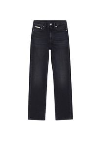 Calvin Klein Jeans , Straight-Jeans »HIGH RISE STRAIGHT«, im 5-Pocket-Style , Denim Black , Länge 30 , 29 -Länge 30 , 29 , Gerade Beinform...