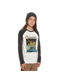 Quiksilver , Juegendliche , Langarmshirt »Qs Rockin« , weiß , 12(148-156cm) , 12(148-156cm) , Stoff: Baumwoll-Jersey-Stoff [160 g/m2]