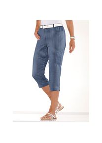 Classic Basics, Damen, Caprihose, rauchblau, Normalgr&ouml;&szlig;en, 46 -Normalgr&ouml;&szlig;en, rauchblau, angenehme Strukturware