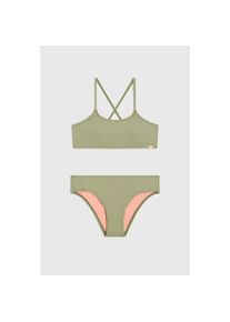 O`Neill O'Neill , Bustier-Bikini »ESSENTIALS BRALETTE BIKINI SET« , avery fern , N-Gr , 128 (122) -N-Gr , 128 (122) , Bustier-Bikini von O'Neill