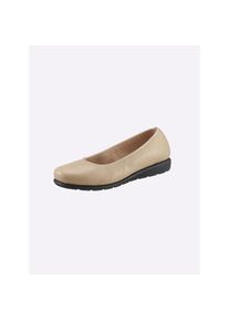 Classic Basics , Damen , Ballerina , beige , 38 , 38 , Weite G