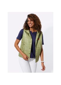 Casual Looks , Steppweste , schilf , 36