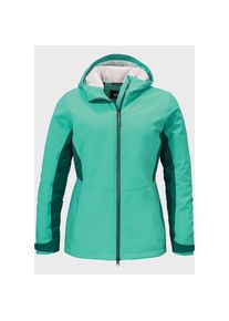 Sch&ouml;ffel Sch&ouml;ffel, Damen, Outdoorjacke &raquo;Jacket Torspitze L&laquo; mit Kapuze, 7290 - gr&uuml;n, 42, 7290 - gr&uuml;n, Hohe Atmungsaktivit&auml;t und Feuchtigkeitstransport durch 