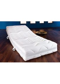 f.a.n. fan , Kaltschaummatratze »Komfort Med KS«, 19 cm hoch, Raumgewicht: 40 kg/m³, (1 St.), abnehmbarer Bezug , weiß , 4 (101 kg - 120 kg)
