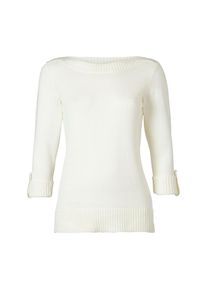 Casual Looks , 3/4 Arm-Pullover »Pullover« , wollweiß , 36 , 36 , Pullover