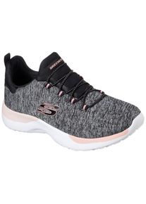 Skechers , Slip-On Sneaker »DYNAMIGHT-BREAK-THROUGH« Trainingsschuh, Freizeitschuh mit praktischem Gummizug , schwarz-meliert , 36 , 36 , Modischer...