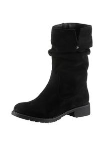 Aniston SHOES , Stiefel, Stiefelette mit slouchy Schaft - NEUE KOLLEKTION, in bequemer Form , schwarz , 40 , 40 , Vielseitig kombinierbar - aus der...