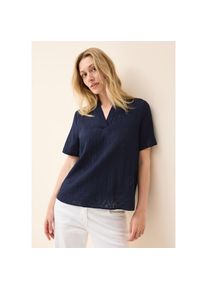 Cecil , Hemdbluse mit leichtem Struktur Muster , urban navy blue , S (38) , S (38) , Bluse von Cecil