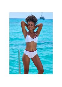 s.Oliver , Damen , Bikini-Hose »Junis«, mit geflochtenen Details , weiß , N-Gr , 42 -N-Gr , 42 , Aktuelle Unis mit Kordeldetails