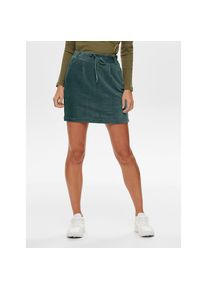 Only, Damen, Cordrock &raquo;ONLPOPTRASH CORDEROY SKIRT PNT&laquo;, Green Gables, XS (34), Green Gables, Cord Minirock von Only