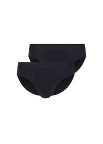 Bruno Banani , Juegendliche , Slip »Flowing« 2er Pack, mit Logobund , schwarz/schwarz , 3XL , 3XL , Unterhose von Bruno Banani