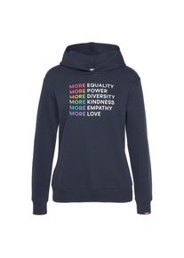Lascana , Hoodie »Pride« mit Pride-Frontdruck , nachtblau , 36/38 , 36/38 , Lässiger Hoodie mit Pride-Frontdruck