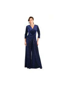 HERMANN LANGE Collection , Nickioverall, mit extraweitem Bein , nachtblau , N-Gr , 44 -N-Gr , 44 , Overall von HERMANN LANGE Collection