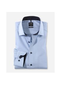 OLYMP, Herren, Businesshemd &raquo;Luxor modern fit&laquo;, hellblau, N-Gr, 43 -N-Gr, hellblau, Ideal f&uuml;rs B&uuml;ro: Langarm Businesshemd mit klassischem Kentkragen, 