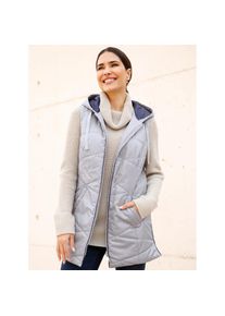 Classic Basics , Steppweste , steingrau , 38