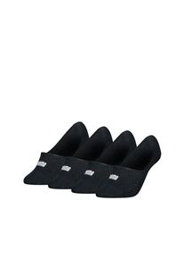 Puma , Damen , Füßlinge »WOMEN MESH FOOTIE 4P ECOM« 4 Paar, Logo vorn, unsichtbar in Sneakern , black , 35-38 , 35-38 , Damen-Footies von Puma