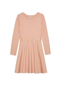 Calvin Klein Jeans, Unisex, Skaterkleid &raquo;Ls Logo Tape Punto Dress&laquo; f&uuml;r Kinder bis 16 Jahre und mit Logoschriftzug, Spanish Villa, N-Gr, 10 (140) -N-Gr