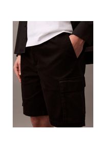 Calvin Klein Jeans, Herren, Cargoshorts &raquo;9" COTTON PULL ON CARGO SHORT&laquo; Mit G&uuml;rtelschlaufen, Black, N-Gr, XL -N-Gr, Black, Cargoshorts von Calvin 
